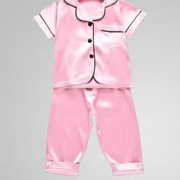 Kwikk Kids Lapel Collar Night suit-picture-17