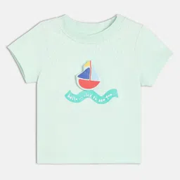 MINI KLUB Boys Typography Printed Applique T-shirt-12