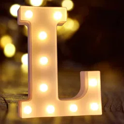 Led alphabet Letter L for Party Birthday Bar Christmas Night Lamp-image-23