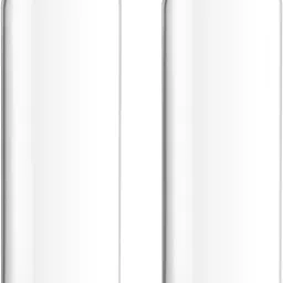 Clarion Borosilicate Glass Water Bottle, Set of 2, 1000 ml Each, Transparent 1000 ml Bottle-image-36