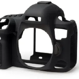 Amabu Camera Silicone Protective Camera Case Cover Compatible with 5D Mark IV (Black) Camera Bag-image-49