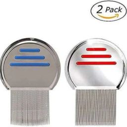 Human and pets lice and nits comb remover head lices egg (PACK OF 2)-15