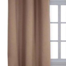 182.8 cm (6 ft) Silk Semi Transparent Shower Curtain Single Curtain-image-36