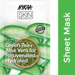 Exotic Indulgence Green Tea + Aloe Vera Sheet Mask For Hydrated Skin-image-43