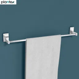 304 Grade Stainless Steel Towel Hanger for Bathroom/Towel Rod/Bar/Bathroom Accessories (24 Inch - Pack of 1) Chrome Finish Towel Holder-image-100