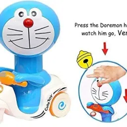 k a enterprises 2 Pcs Combo Set 1Doraemon Scooter+1Mini Scooter(2 PCS) image 2