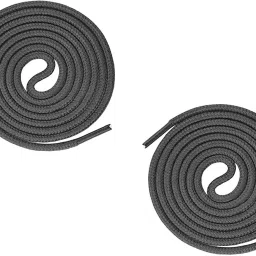 SHOESHINE Round Boot Lace Casual Hiking Shoelace 150cm 4mm Dark Grey Shoe Lace-image-55