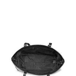 Toteteca PU Structured Shoulder Bag with Cut Work image 4