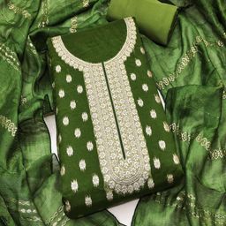 SHIJILA Unstitched Dress Material-image-29