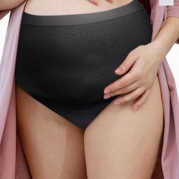 NEWMOM Pack Of 2 High-Rise Seamless Breathable Maternity Support Briefs 0803-232-image-65