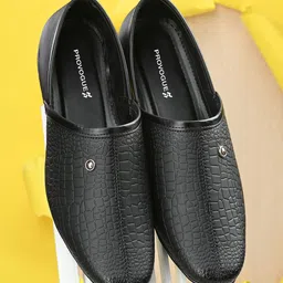 Provogue Men Textured Regular Loafers-image-91