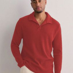 Metronaut Men Solid Polo Collar Cotton T-shirt-image-30
