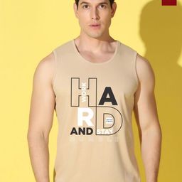 WOOSTRO Pack Of 2 Printed Combed Cotton Gym Vests VWS26(HARD RUST)(ALONE MAROON)-image-53