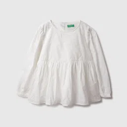 United Colors of Benetton Girls Embroidered Cotton Top-picture-45