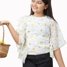 Ishti Floral Flared Sleeve Top-picture-17