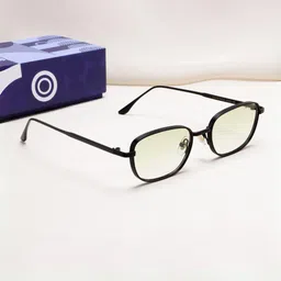 SUNGLASSIC Unisex Black Oval Sunglasses with UV Protected Lens REGAL-BLACK-GREEN-GR.-image-49