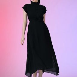 Raiyani Enterprise Women Fit & Flare Maxi Dress-picture-15