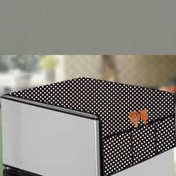 The Furnishing Tree Grey Plastic Refrigerator Cover-image-60