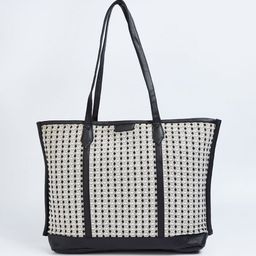 max Geometric Half Moon Satchel with Tasselled image 1