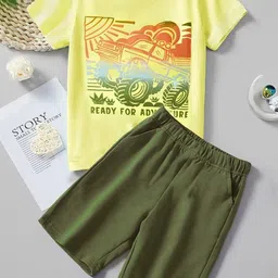 LULU & SKY Boys Printed Top with Shorts-picture-21