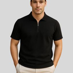 EXILION Polo Collar Cotton T-shirt-picture-19