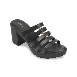 PEPPER Women Round Toe Block Sandals-32