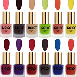 VOLO Set Of 12 Velvet Matte Nail Polish - 8 ml Each-39