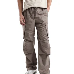 RARE RABBIT Men Comfort Regular Fit Cotton Cargos-image-86