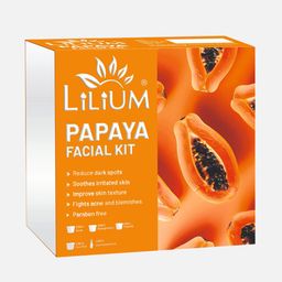 Lilium Advanced Formula Papaya Facial Kit For Brightens Skin - 410 g-14
