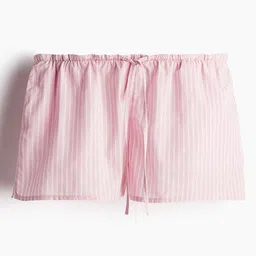 H&M Women Cotton Poplin Shorts 1288640002-Pink,Multi-image-70