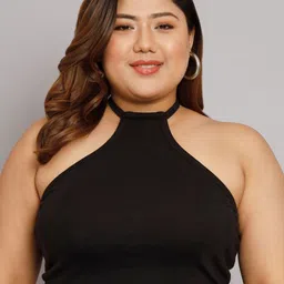 Funday Fashion Plus Size Cotton Crop Top-image-85