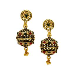 MEMOIR Classic Jhumkas Earrings-45