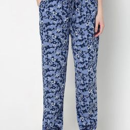 Smarty Pants Women Printed Combed Cotton Mid-Rise Relaxed-Fit Lounge Pants-picture-39