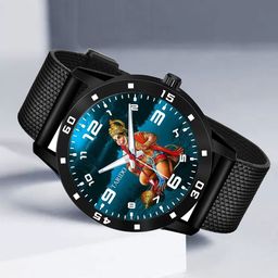 TARIDO Men Printed Dial & Straps Analogue Watch TD1553SL01-13