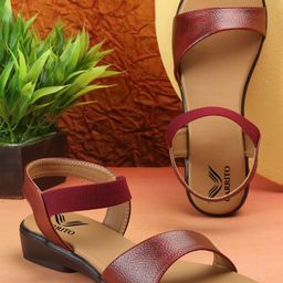 carrito Women Solid Open Toe Flats-image-67