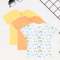 Pantaloons Baby Boys 3 Applique T-shirt-image-70
