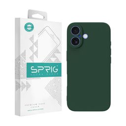 SPRIG Solid Printed iPhone 16 Plus Back Case Mobile Accessories-5