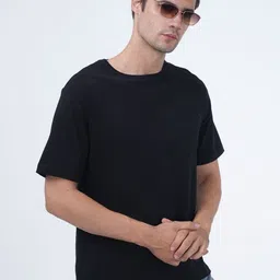 Masculino Latino Short Sleeves Bio Finish Pockets Detail Cotton T-Shirt-image-51