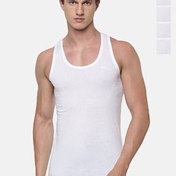 CAVENDERS Men Pack Of 5 Pure Cotton Undershirt Vests White Premium quality Dno-v355st-image-35
