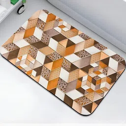 IVAZA Camel Brown Silicone Bath Mat-image-89