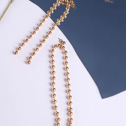 DressBerry Gold-Plated Contemporary Drop Earrings-image-35