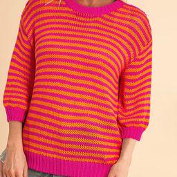 Errabelly Women Striped Pullover-image-79