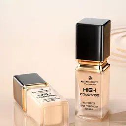 Adbeni High Coverage Waterproof Foundation - 30 ml - Shade 02-picture-47