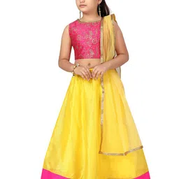 BAESD Girls Ready to Wear Lehenga & Blouse With Dupatta-image-91