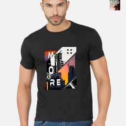 GLOBAL NOMAD Men 2 Printed Bio Finish Applique T-shirt-image-22