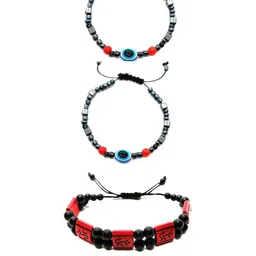 Dynamic Retail Global 3 Piece Unisex Drawstring Bracelet-69