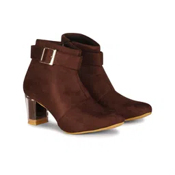Commander Shoes Women Blocked Heeled Cowboy Boots-picture-47