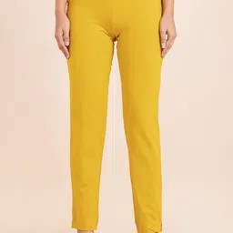 Ruby Women Smart Straight Fit Easy Wash Trousers-67