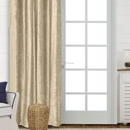 Saral Home Gold-Toned Black Out Long Door-image-26