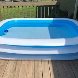 Inflatable (IND*55) Kids Swimming Pool With Free Pump Inflatable Swimming Pool-18